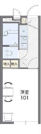 レオパレス華れんの物件間取画像